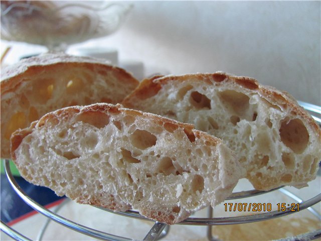 Ciabatta (without batch)