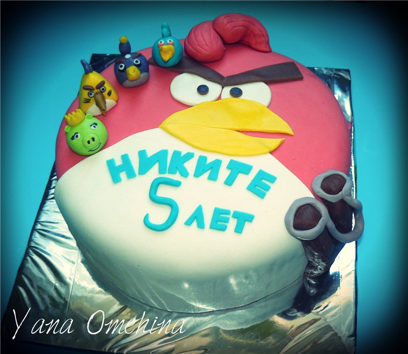 Angry Birds Cakes