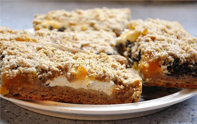 Poppy Pie Pie med Streusel