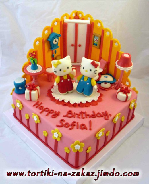 Hello Kitty Cakes