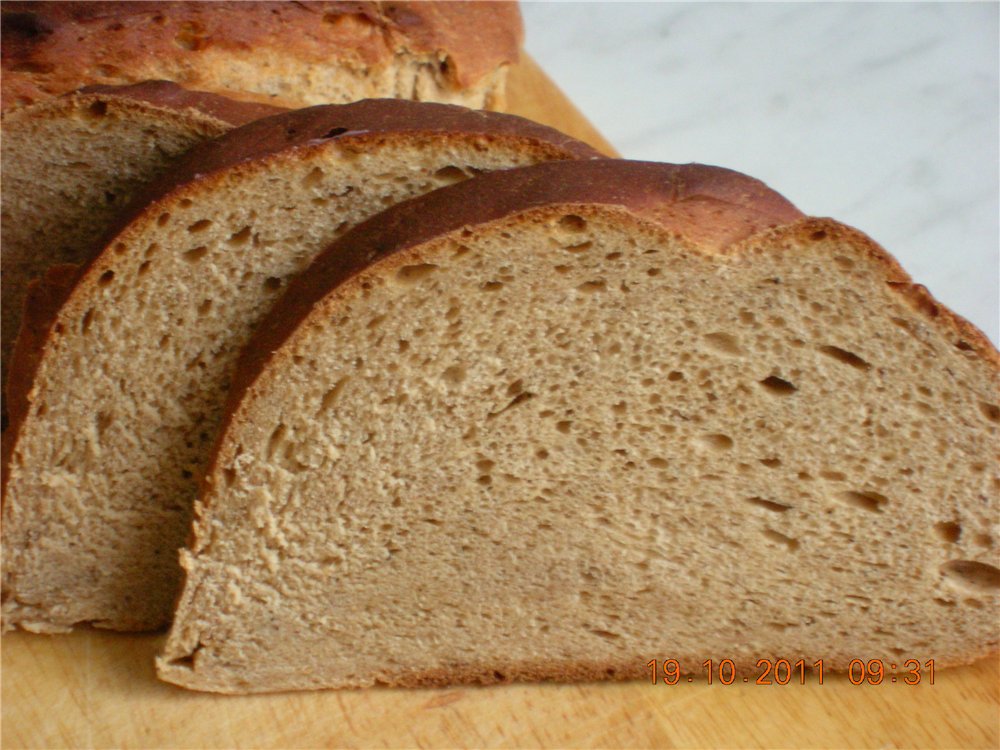 Brød, baguetter, fletter er forskjellige (bakevalg) fra Admin.