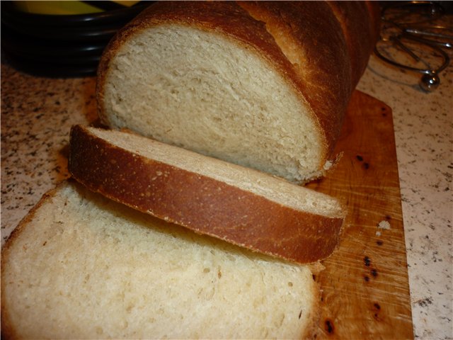 Kefir-brød for nybegynnere (i ovnen)