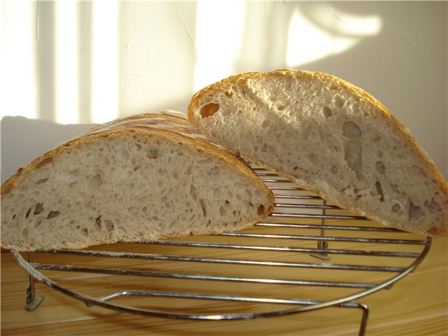 Ripe dough bread (oven)