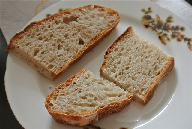 Bretoņu maize (Pain de Breton) krāsnī