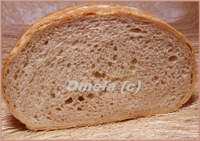 Wheat bread "Turnipseed" (hearth version)