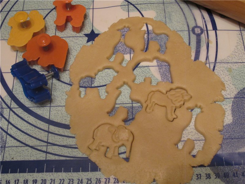 Children's cookies "Zoo"