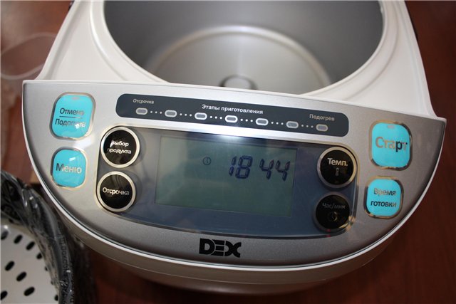 Multicooker Dex DMC-60 (anmeldelser og diskusjoner)