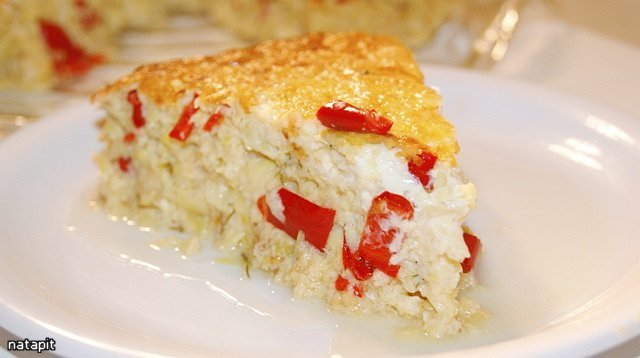 Juicy vegetable casserole with cheese