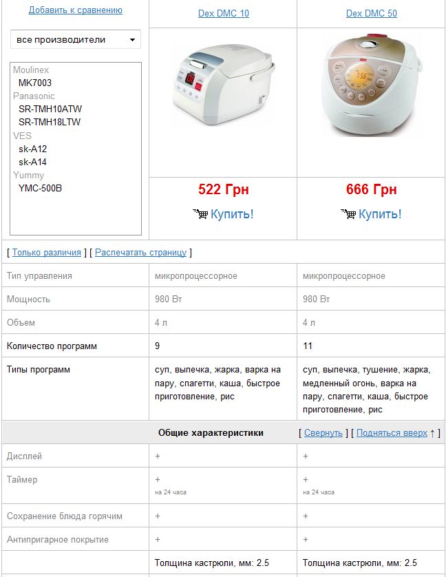 Multicooker DEX DMC-50