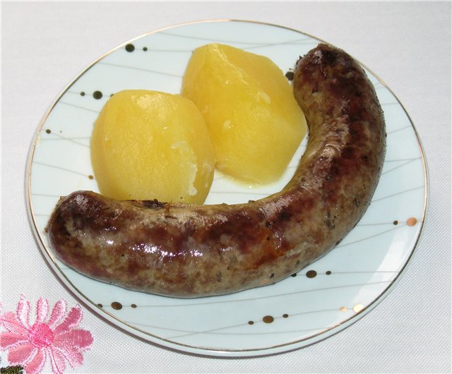 Pølse hjemme