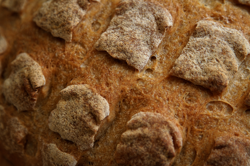 Landlig stilbrød / Pain de campagne (ovn)