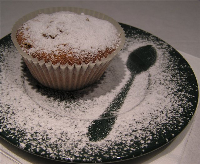 Ostemasse kake med rosiner og tørkede aprikoser