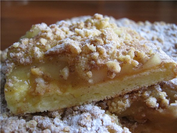 Viennese apple pie