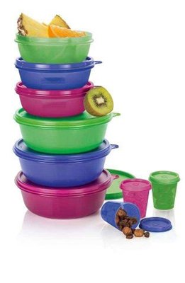 Plastfat Tupperware - anmeldelser