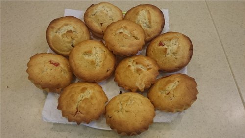 Ostemasse muffins