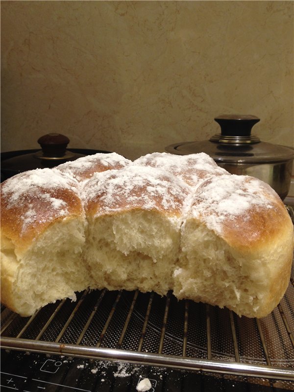 Chamomile bread according to GOST