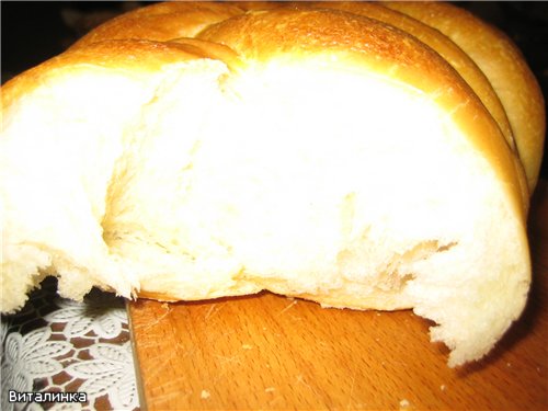 Challah Litva trong lò nướng