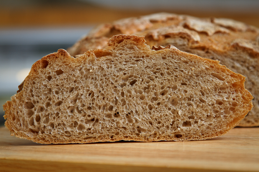 Landlig stilbrød / Pain de campagne (ovn)