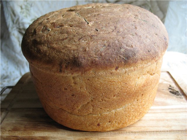 Hvetebrød med courgette og ost (i ovnen)