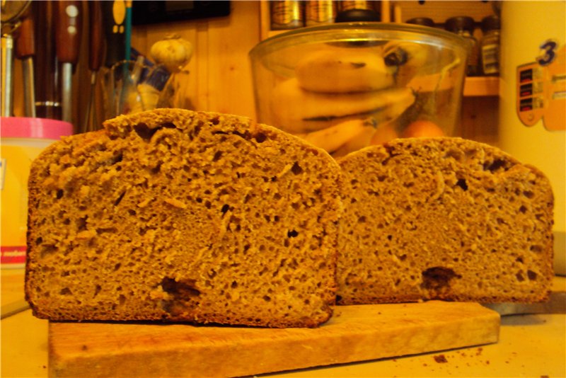 Rye sourdough according to the Sarychev method