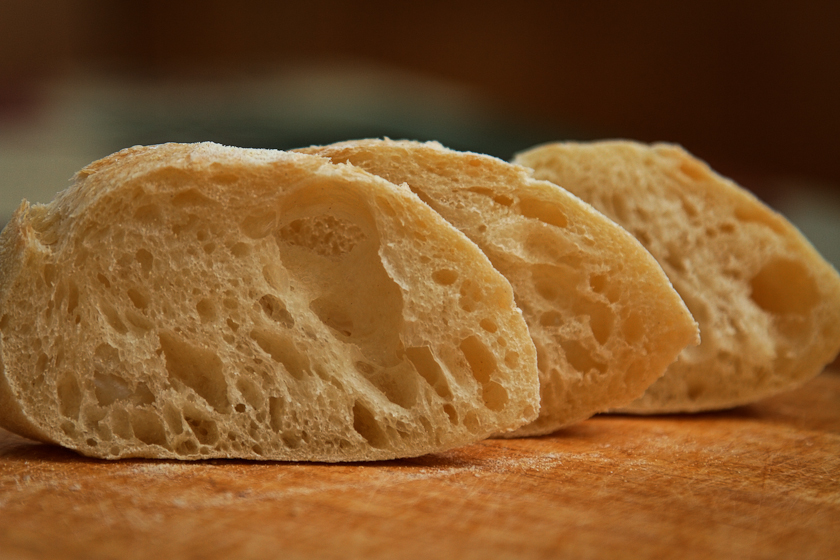 Franču bagete uz vecās mīklas / Baguette de pate fermentee (krāsns)