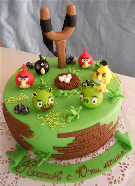 Angry Birds Cakes