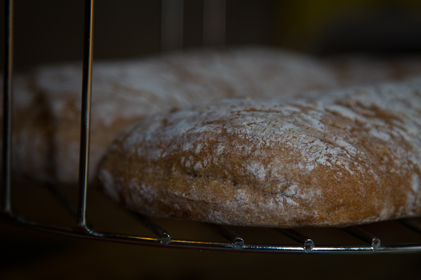 Ciabatta, ciabatta biga krāsnī