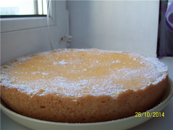 Gresskar og cottage cheese pie