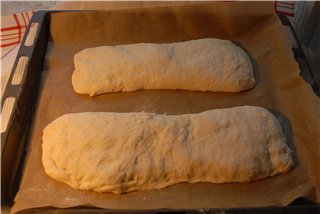 Ciabatta, ciabatta biga krāsnī