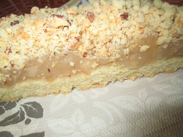 Viennese apple pie