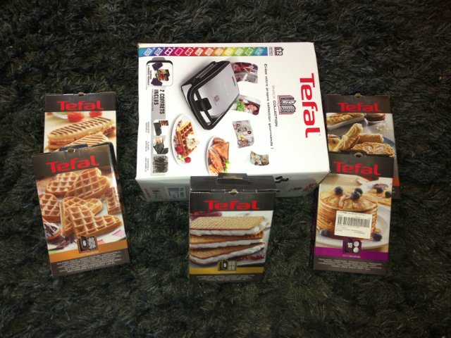 Tefal Snack Collection multi-sandwich maker alt i ett