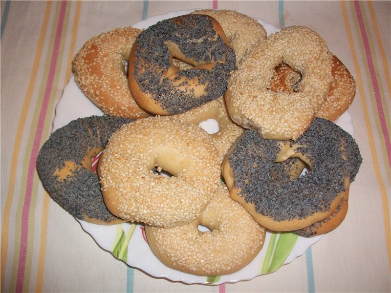 Kviešu bagels