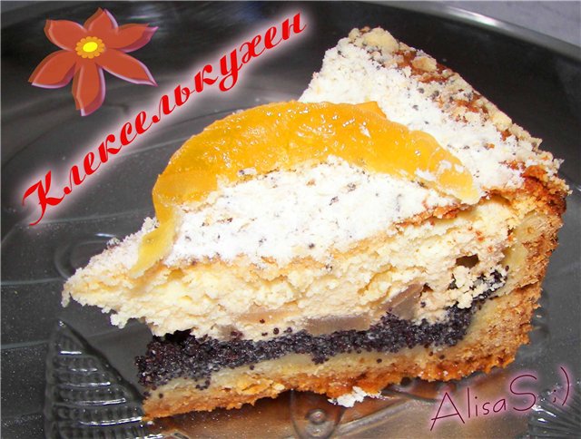 Klekselkuchen pīrāgs