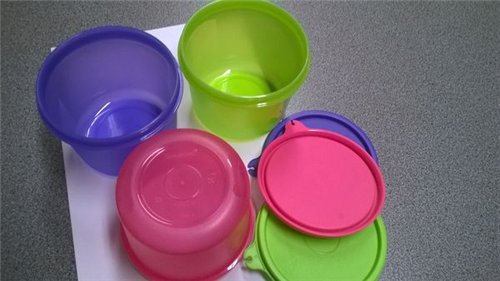 Plastmasas trauki Tupperware - atsauksmes