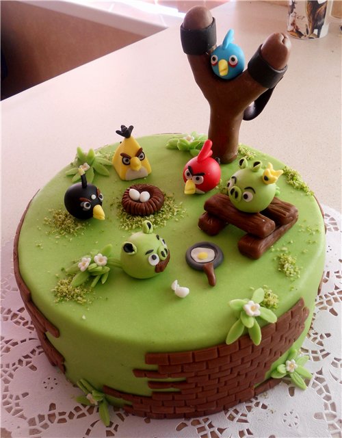 Angry Birds Cakes