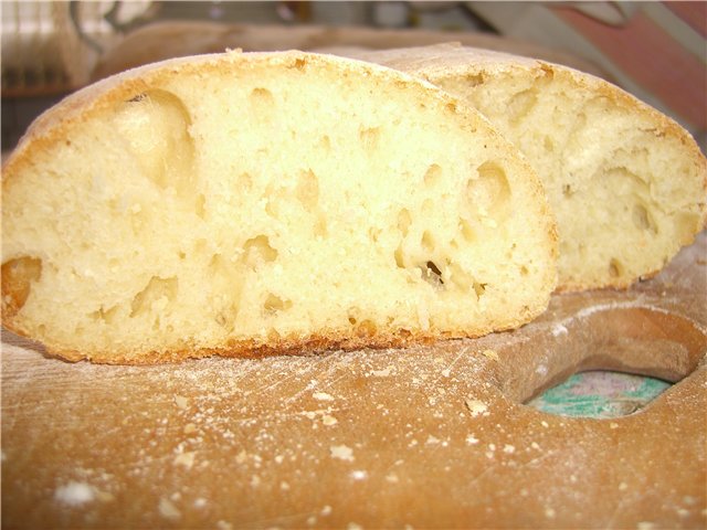 Čiabatta krāsnī