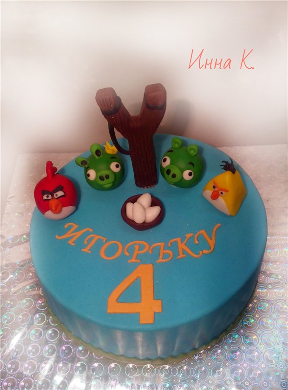 Angry Birds Cakes