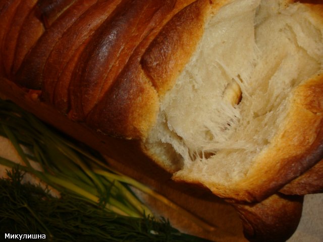 לחם איטלקי Pane al latte Fisarmonica בתנור