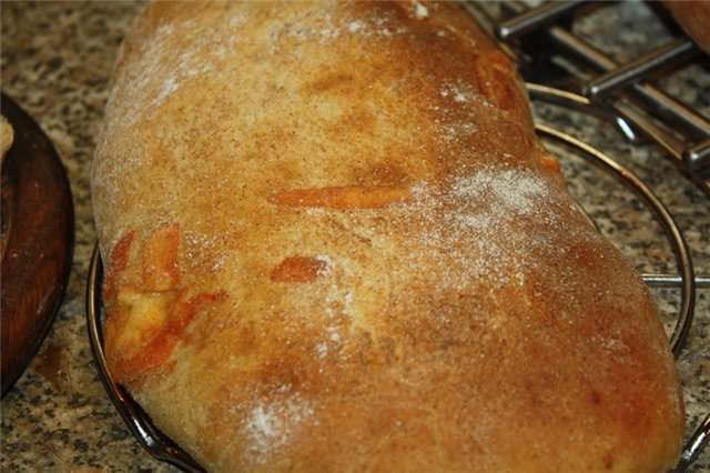 Ciabatta (mīcīšana maizes mašīnā)