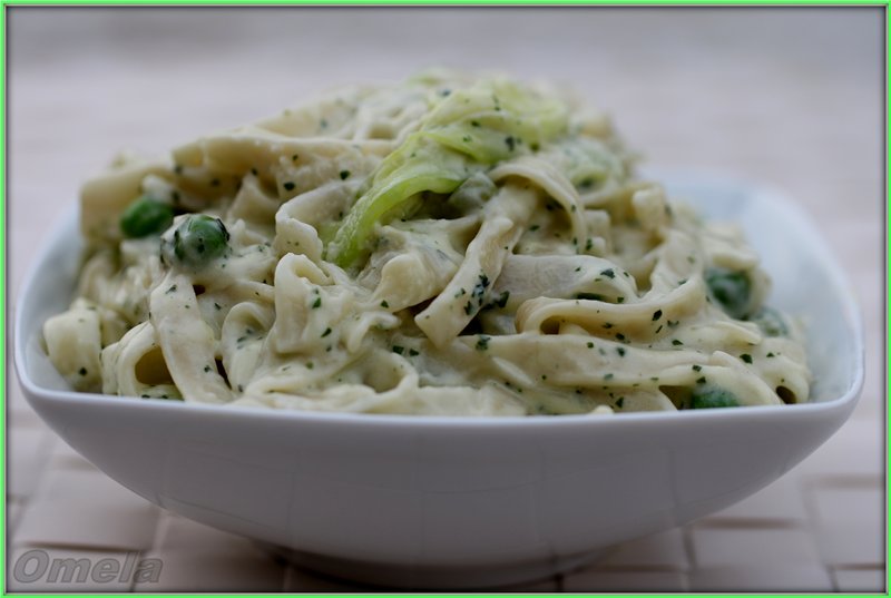 Tagliatelle med grønnsaker