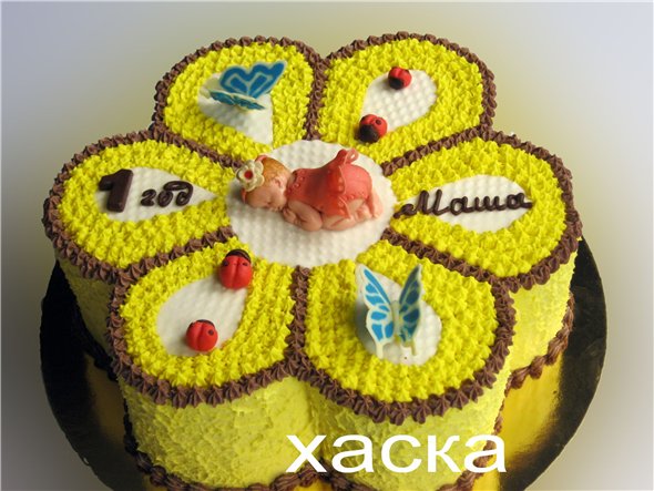 Children's cakes (with mastic children from moldov)