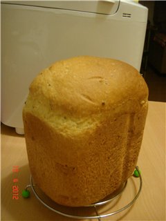 Panasonic SD-2501. Bánh mì trứng.