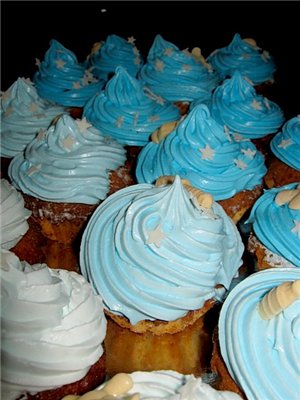 Banānu cupcakes