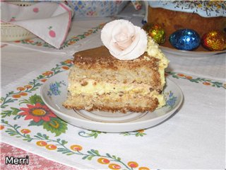 Kijevas kūka (no žurnāla Rabotnitsa)