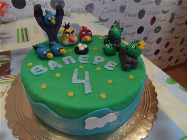 Angry Birds Cakes