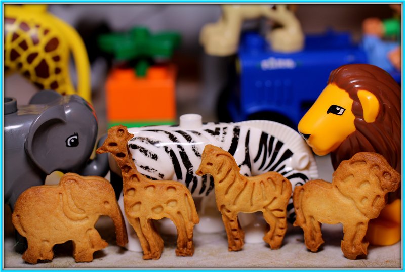 Children's cookies "Zoo"