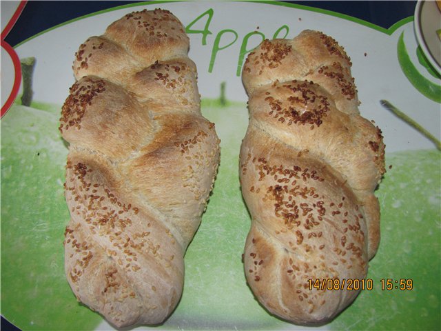 Ripe dough bread (oven)