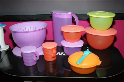 Plastmasas trauki Tupperware - atsauksmes