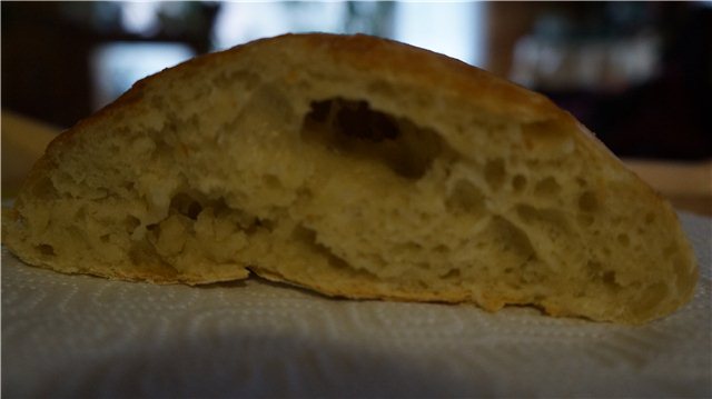 Ciabatta (without batch)