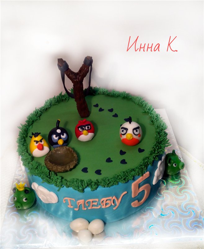 Angry Birds Cakes